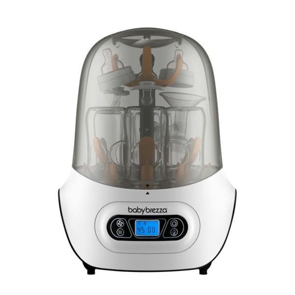 Baby Brezza White Electric Bottle Sterilizer and Dryer